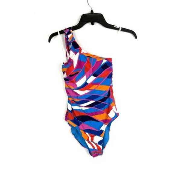 Trina Turk Women’s Reversible One Piece Swimsuit Size 2